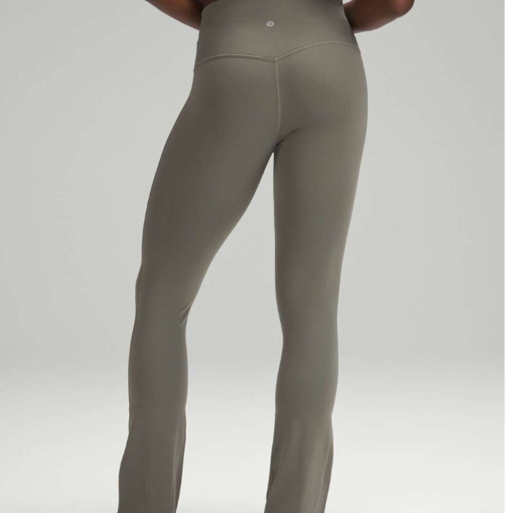 Lululemon Grey Flare Leggings